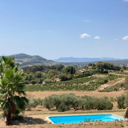 Appartement neuf Rez de jardin 45 m2 vue mer et vignes 10 mn des plages Le Beausset Extérieur photo